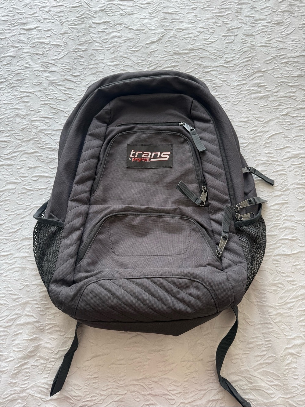 Trans by Jansport Grey Backpack Bookbag